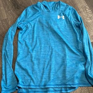 Blue Under Armour athletic top